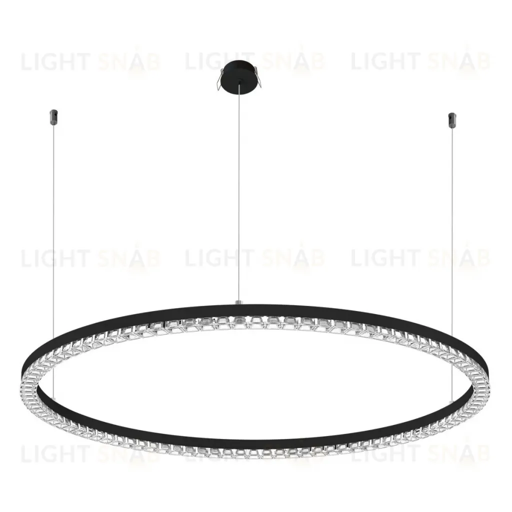 Подвесная люстра Arlight SP-DIAMOND-R850-40W Day4000 (BK, 45 deg, 230V, TRIAC) 054485 054485
