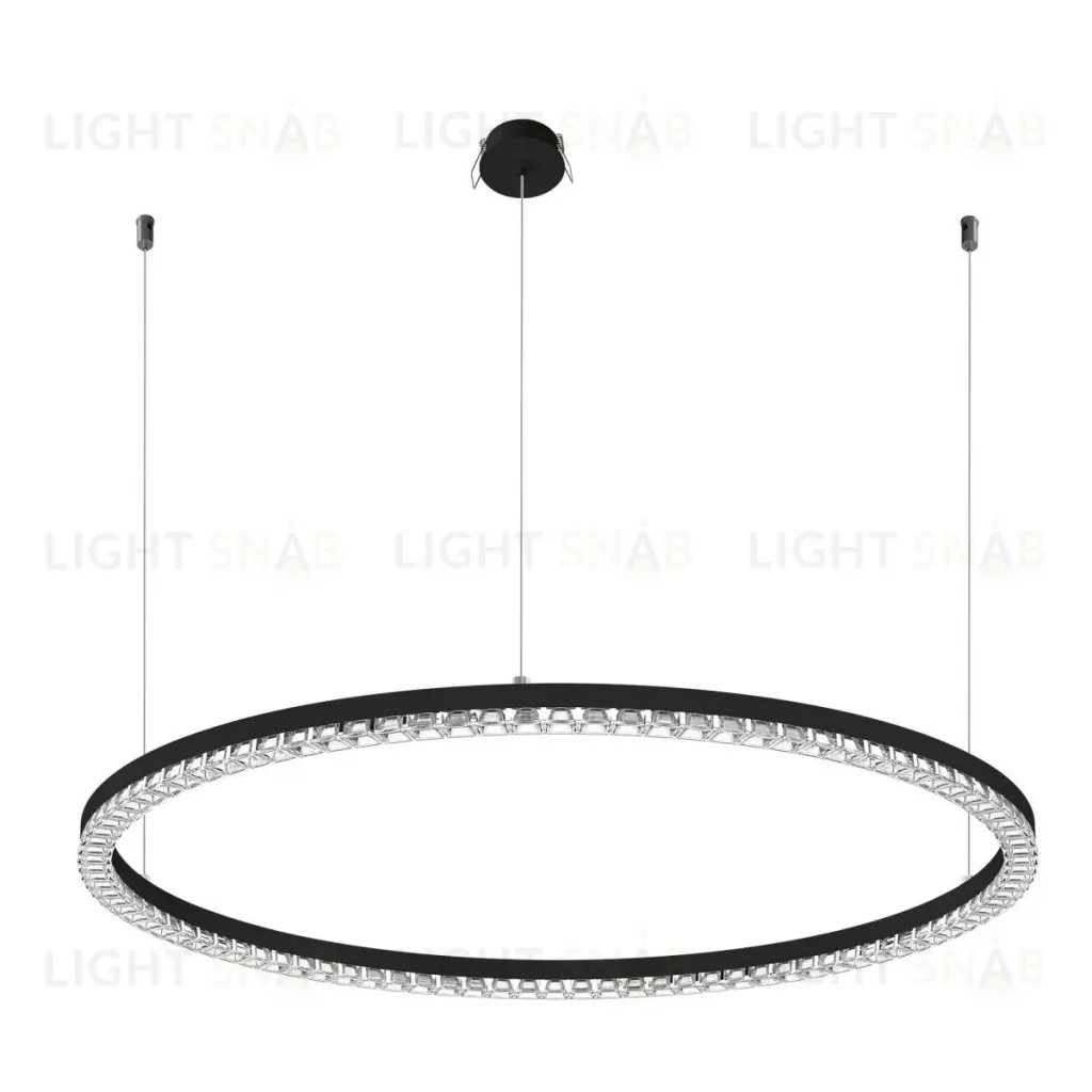 Подвесная люстра Arlight SP-DIAMOND-R650-36W Warm3000 (BK, 45 deg, 230V, TRIAC) 054473 054473