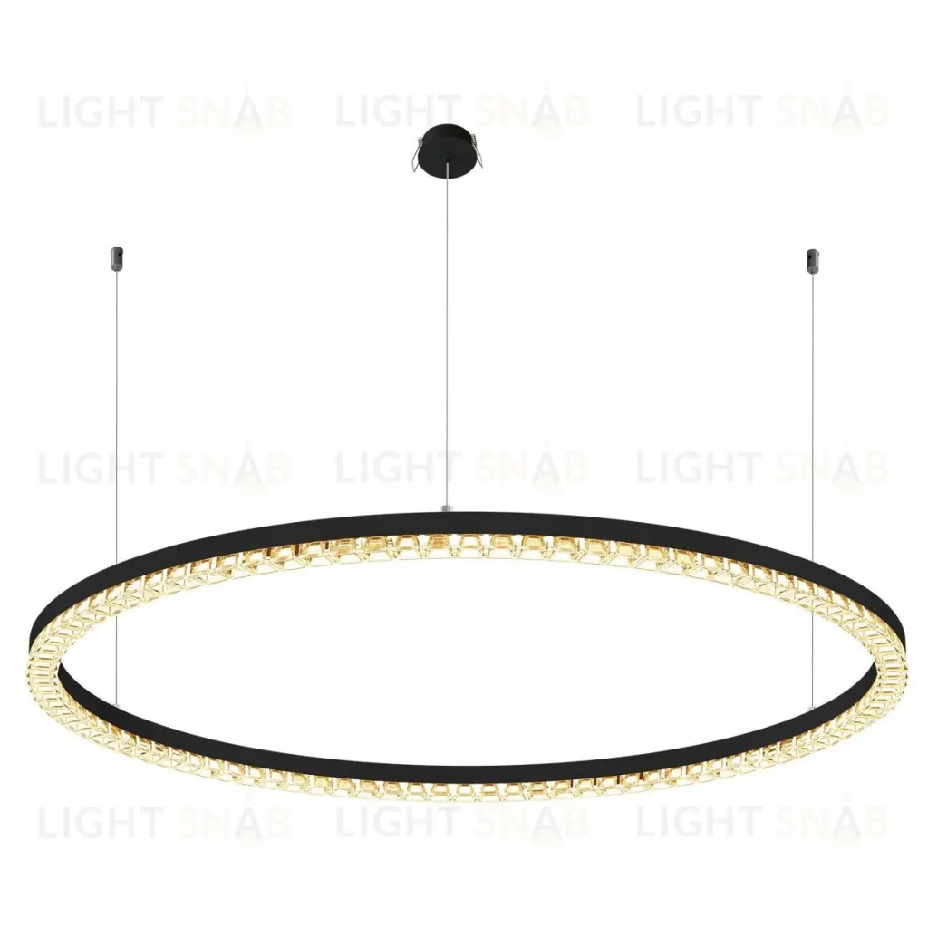 Подвесная люстра Arlight SP-DIAMOND-R1050-60W Day4000 (BK, 45 deg, 230V, TRIAC) 054489 054489