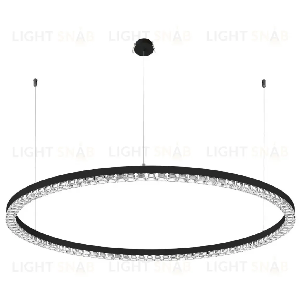 Подвесная люстра Arlight SP-DIAMOND-R1050-60W Day4000 (BK, 45 deg, 230V, TRIAC) 054489 054489