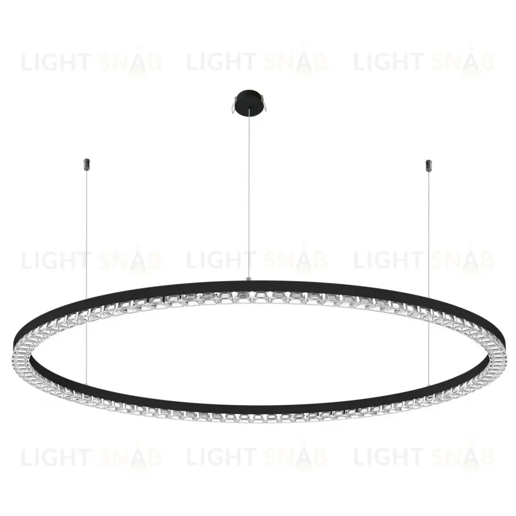 Подвесная люстра Arlight SP-DIAMOND-R1250-80W Day4000 (BK, 45 deg, 230V, TRIAC) 054493 054493