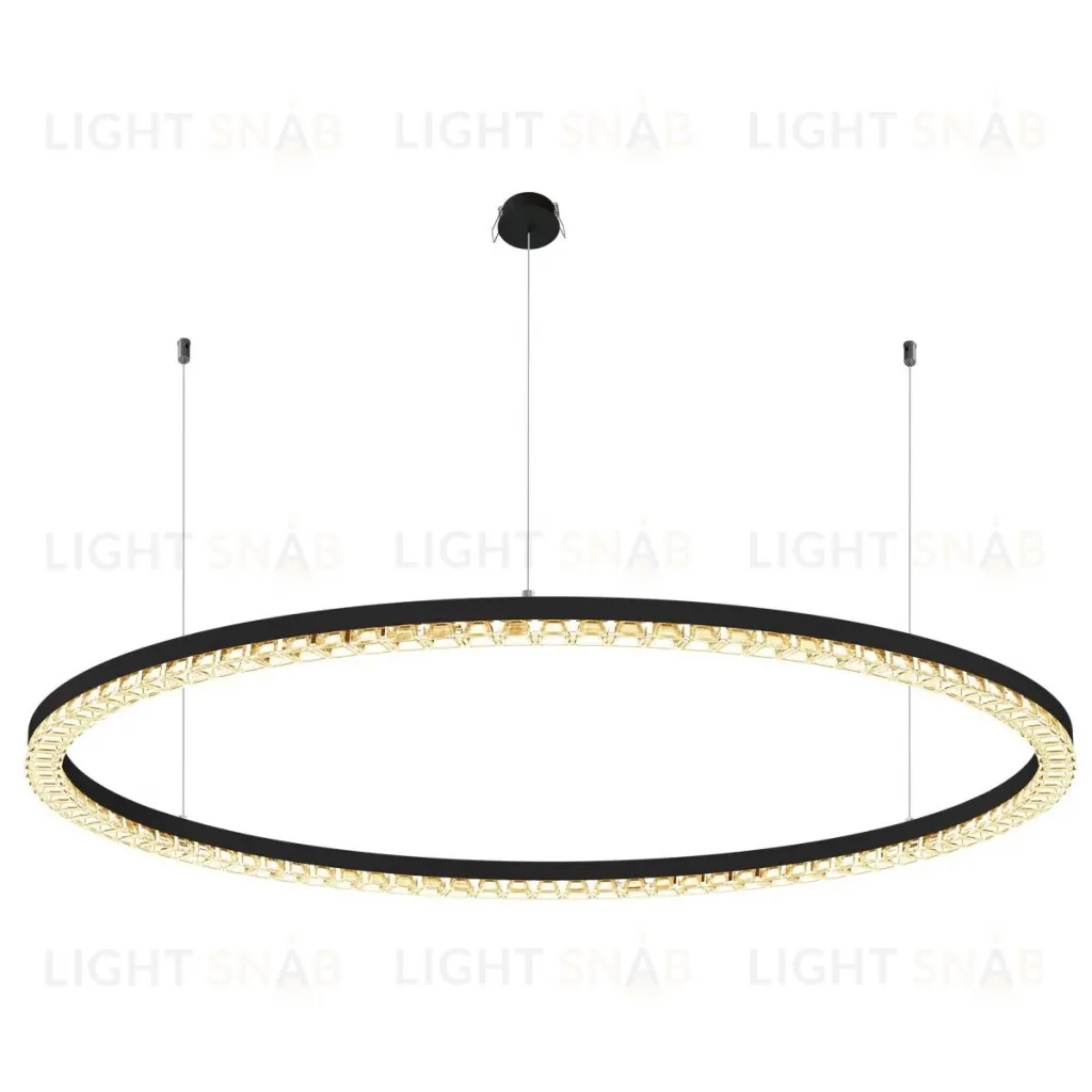 Подвесная люстра Arlight SP-DIAMOND-R1250-80W Day4000 (BK, 45 deg, 230V, TRIAC) 054493 054493