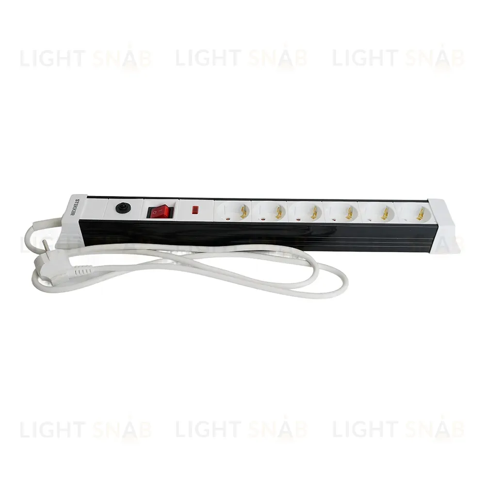 Сетевой фильтр 6-местный с/з Stekker Techno HM22-61-03 50151 50151