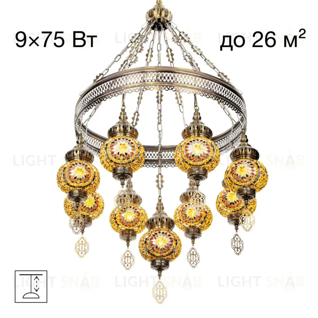 Подвесная люстра Citilux Каир CL419185 CL419185