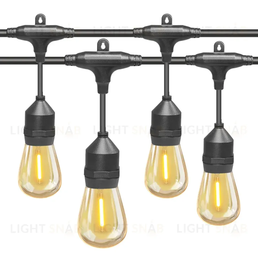 Гирлянда Белт Лайт General Gen-Beltlight-W-20M-50E27-IP65 Black 663010 663010
