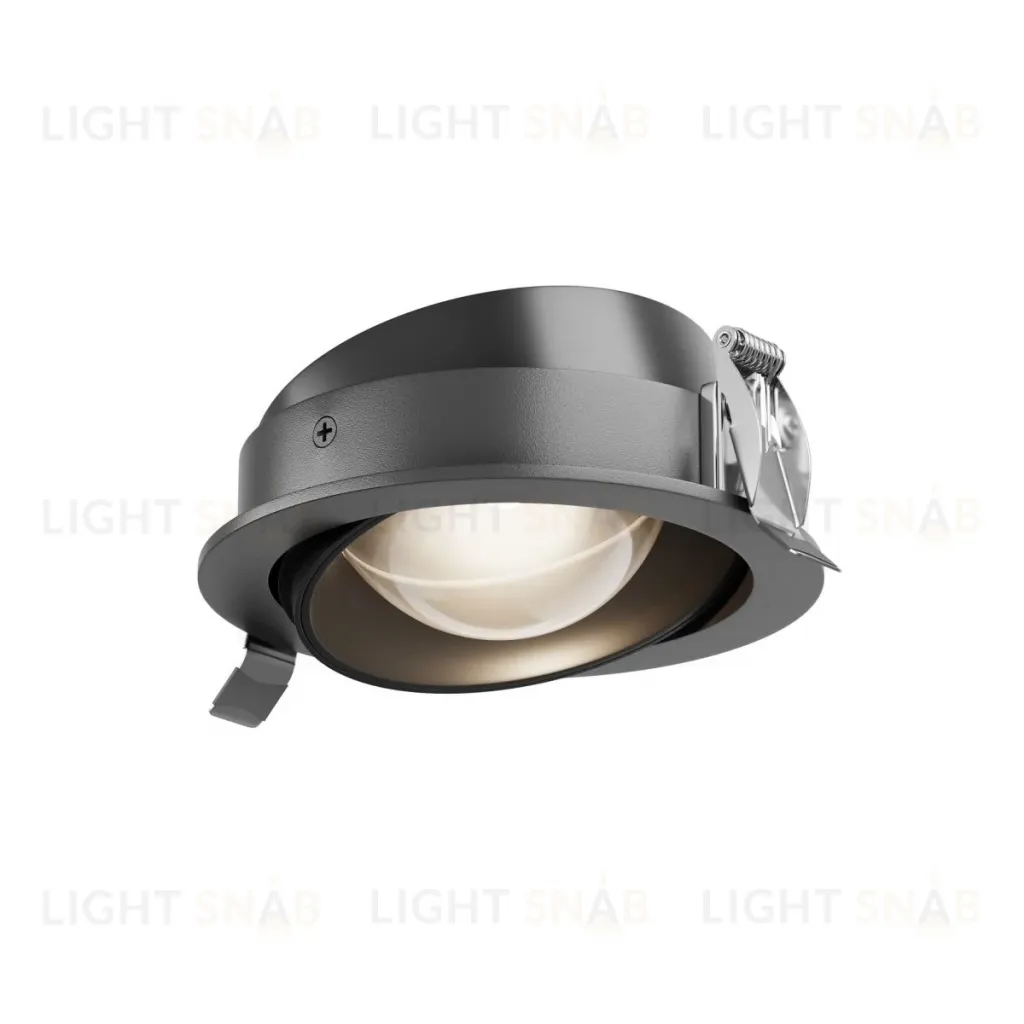 Встраиваемый светильник Maytoni Lens DL105-12W4K-B DL105-12W4K-B
