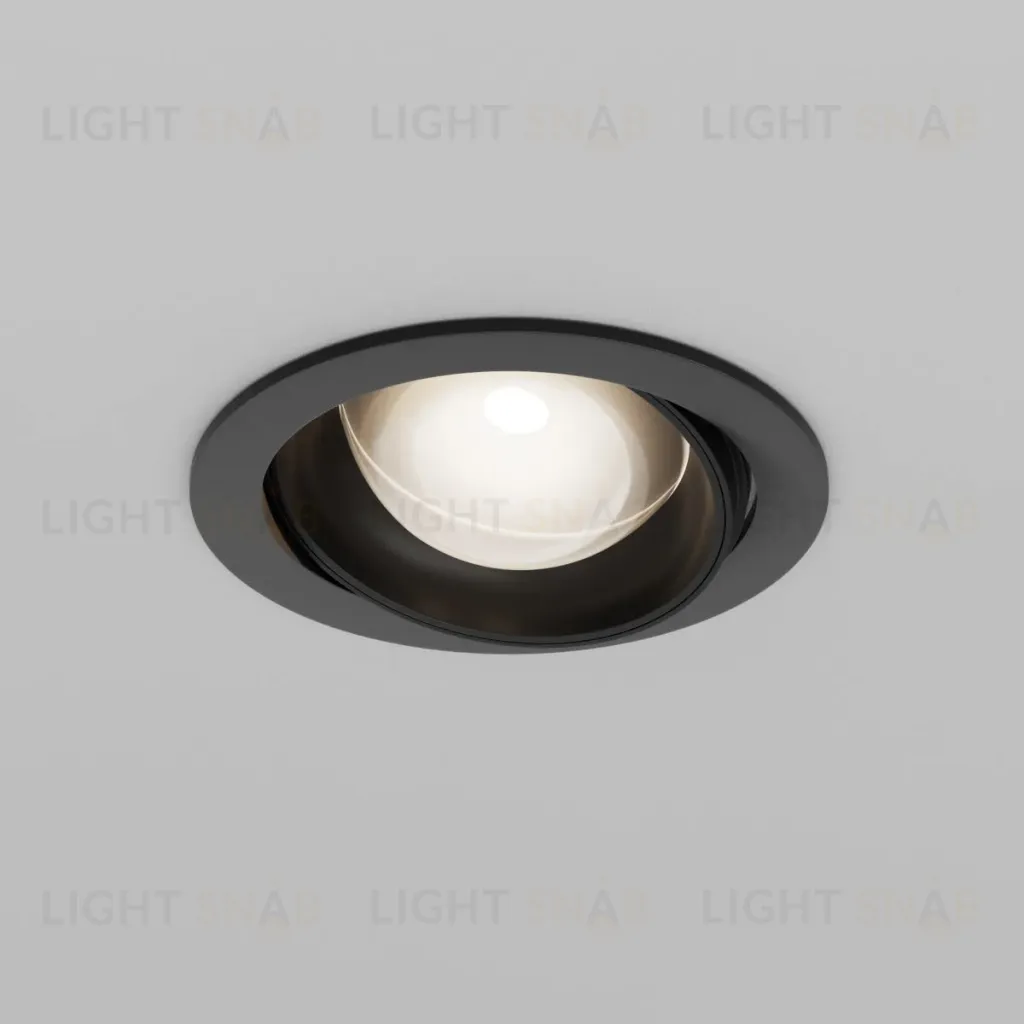 Встраиваемый светильник Maytoni Lens DL105-12W4K-B DL105-12W4K-B
