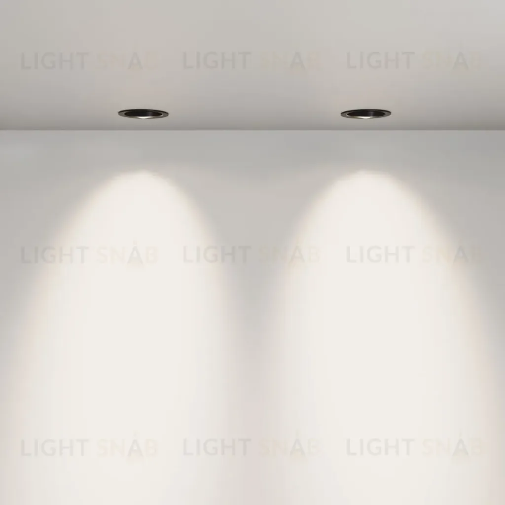 Встраиваемый светильник Maytoni Lens DL105-12W4K-B DL105-12W4K-B