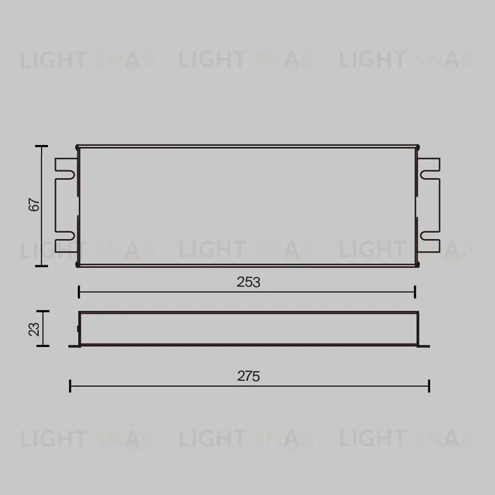 Источник напряжения Maytoni Triac 200Вт DC24В IP67 734004 734004