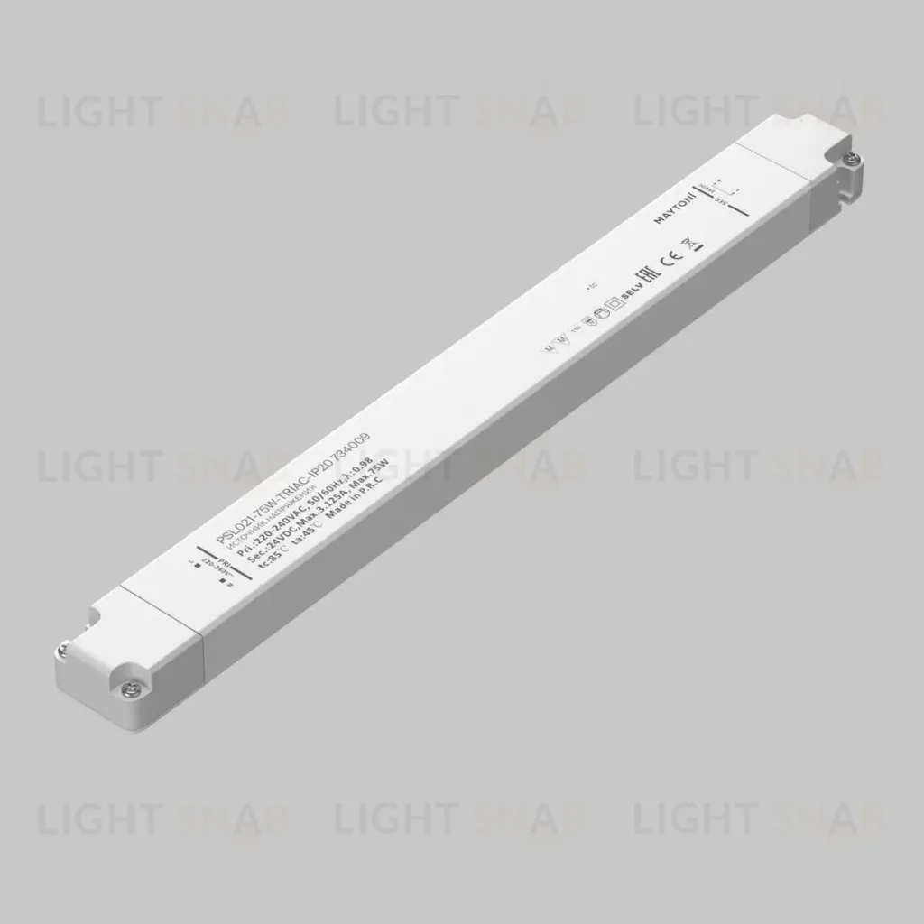 Источник напряжения Maytoni Triac 75Вт DC24В IP20 734009 734009