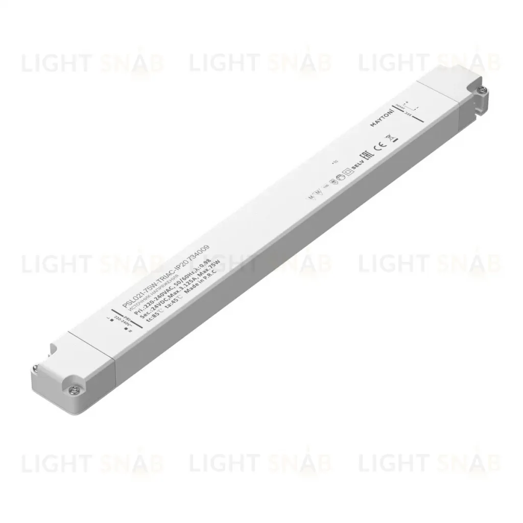 Источник напряжения Maytoni Triac 75Вт DC24В IP20 734009 734009