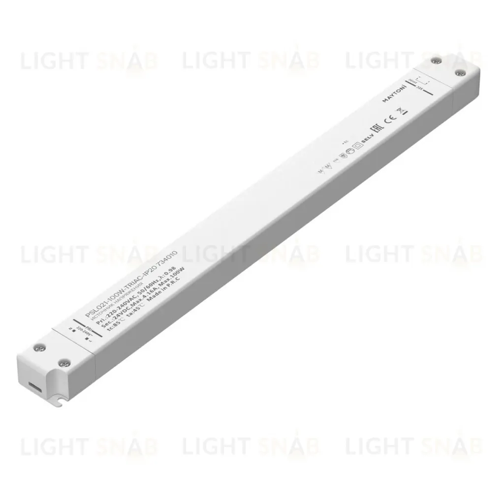 Источник напряжения Maytoni Triac 100Вт DC24В IP20 734010 734010