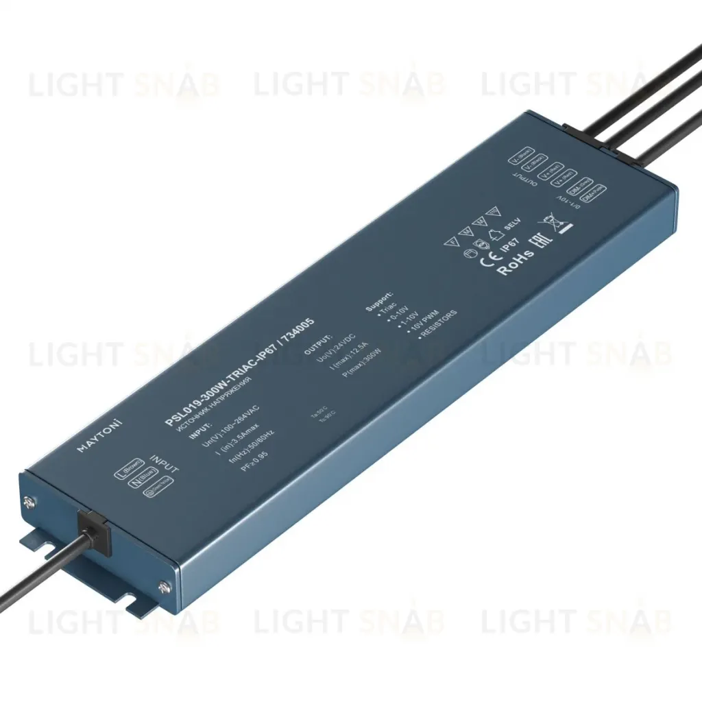 Источник напряжения Maytoni Triac 300Вт DC24В IP67 734005 734005