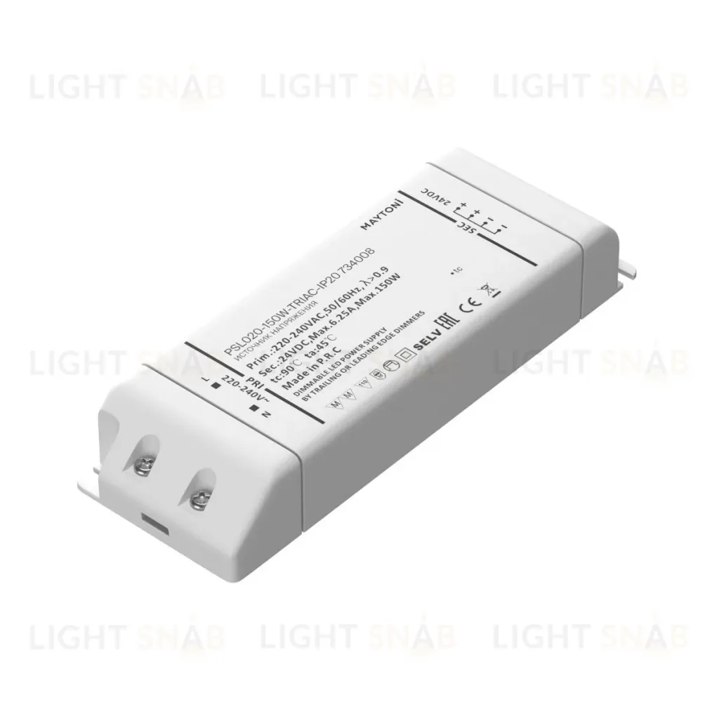 Источник напряжения Maytoni Triac 150Вт DC24В IP20 734008 734008