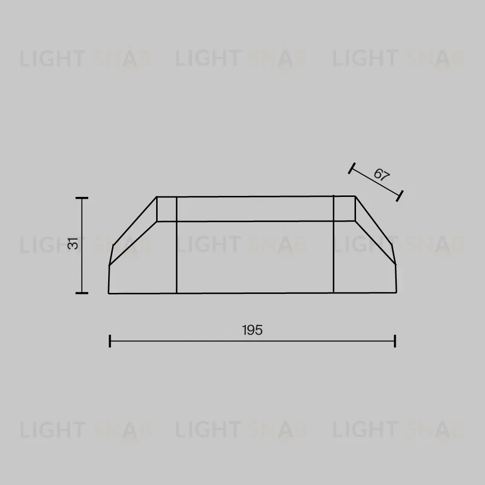 Источник напряжения Maytoni Triac 150Вт DC24В IP20 734008 734008