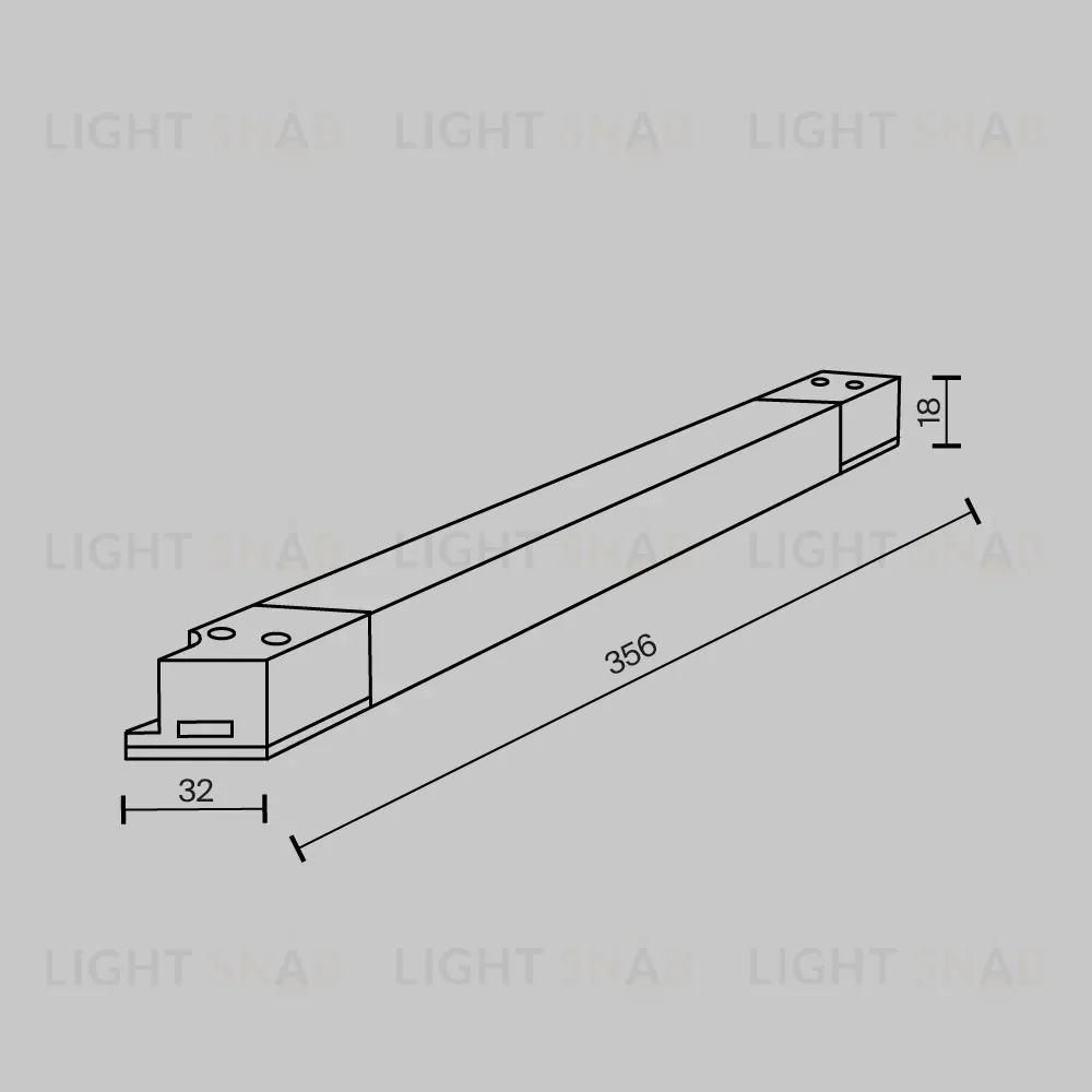 Источник напряжения Maytoni Triac 150Вт DC24В IP20 734011 734011