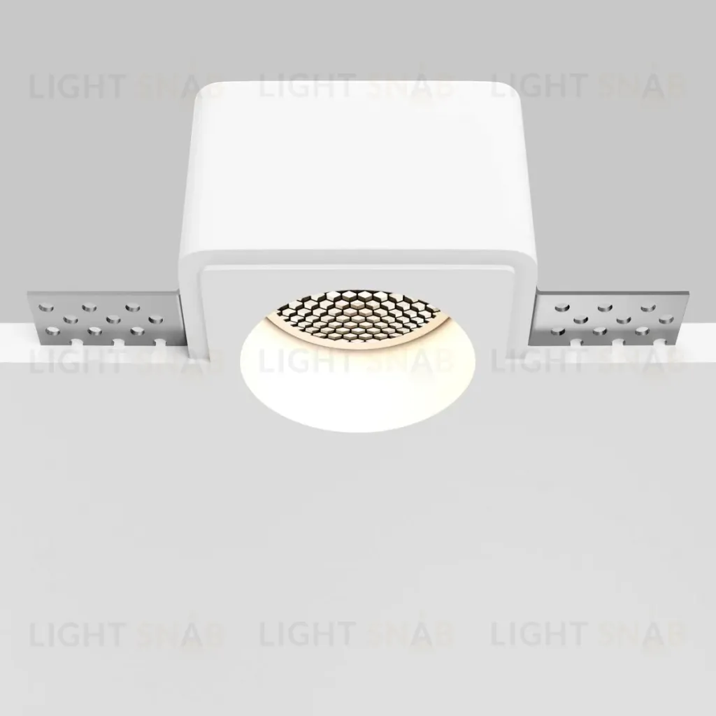 Встраиваемый светильник Maytoni Gyps Modern DL123-GU10-01-W DL123-GU10-01-W