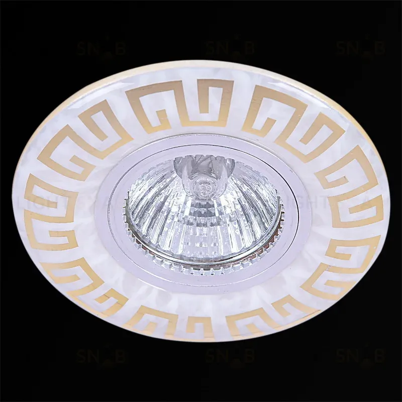 Встраиваемый светильник Reluce 09504-9.0-001MN MR16+LED3W WH/GD 09504-9.0-001MN MR16+LED3W WH/GD