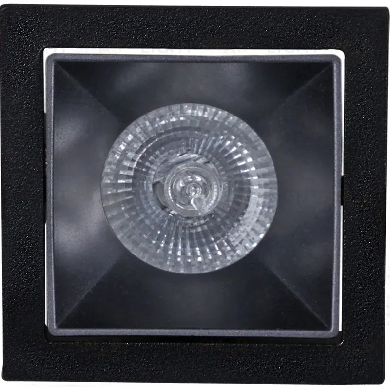 Встраиваемый светильник Reluce 16086-9.0-001PT MR16 BK+DARK GR 16086-9.0-001PT MR16 BK+DARK GR