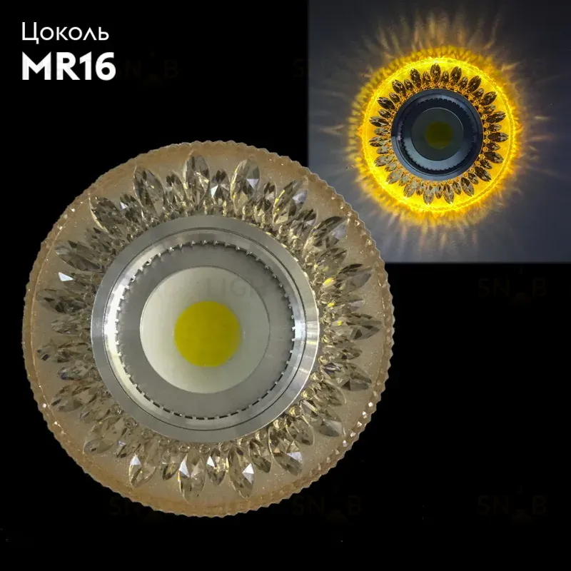 Встраиваемый светильник Reluce 42201-9.0-001PL MR16+LED3W TEA 42201-9.0-001PL MR16+LED3W TEA