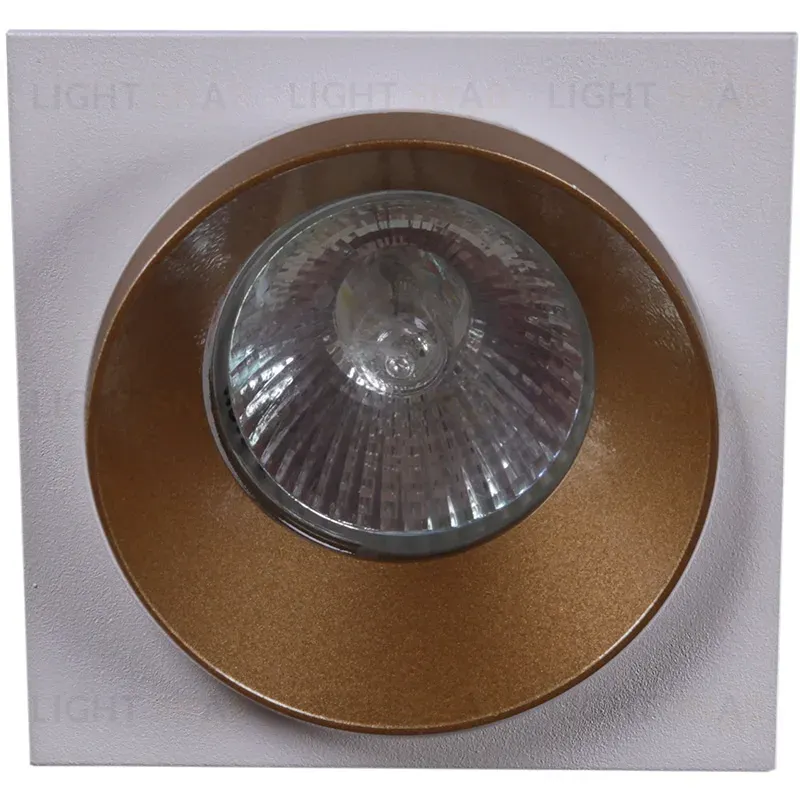Встраиваемый светильник Reluce 51612-9.0-001MN MR16 WH+GD 51612-9.0-001MN MR16 WH+GD