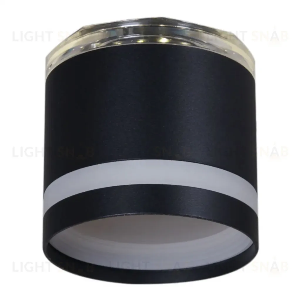Накладной светильник Reluce 53001-9.5-001LD GX53+LED3W BK 53001-9.5-001LD GX53+LED3W BK