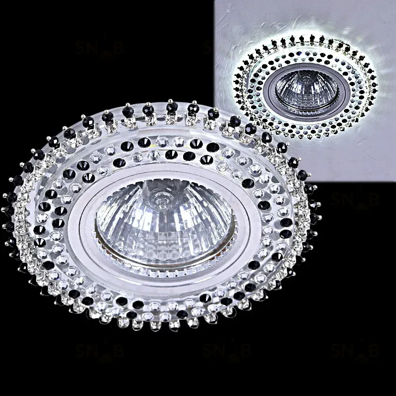 Встраиваемый светильник Reluce 59502-9.0-001MN MR16+LED3W BK 59502-9.0-001MN MR16+LED3W BK