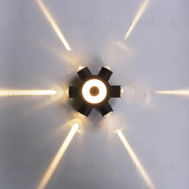 Архитектурный светильник Reluce 86973-9.2-007U LED2W+6*1W BK 86973-9.2-007U LED2W+6*1W BK