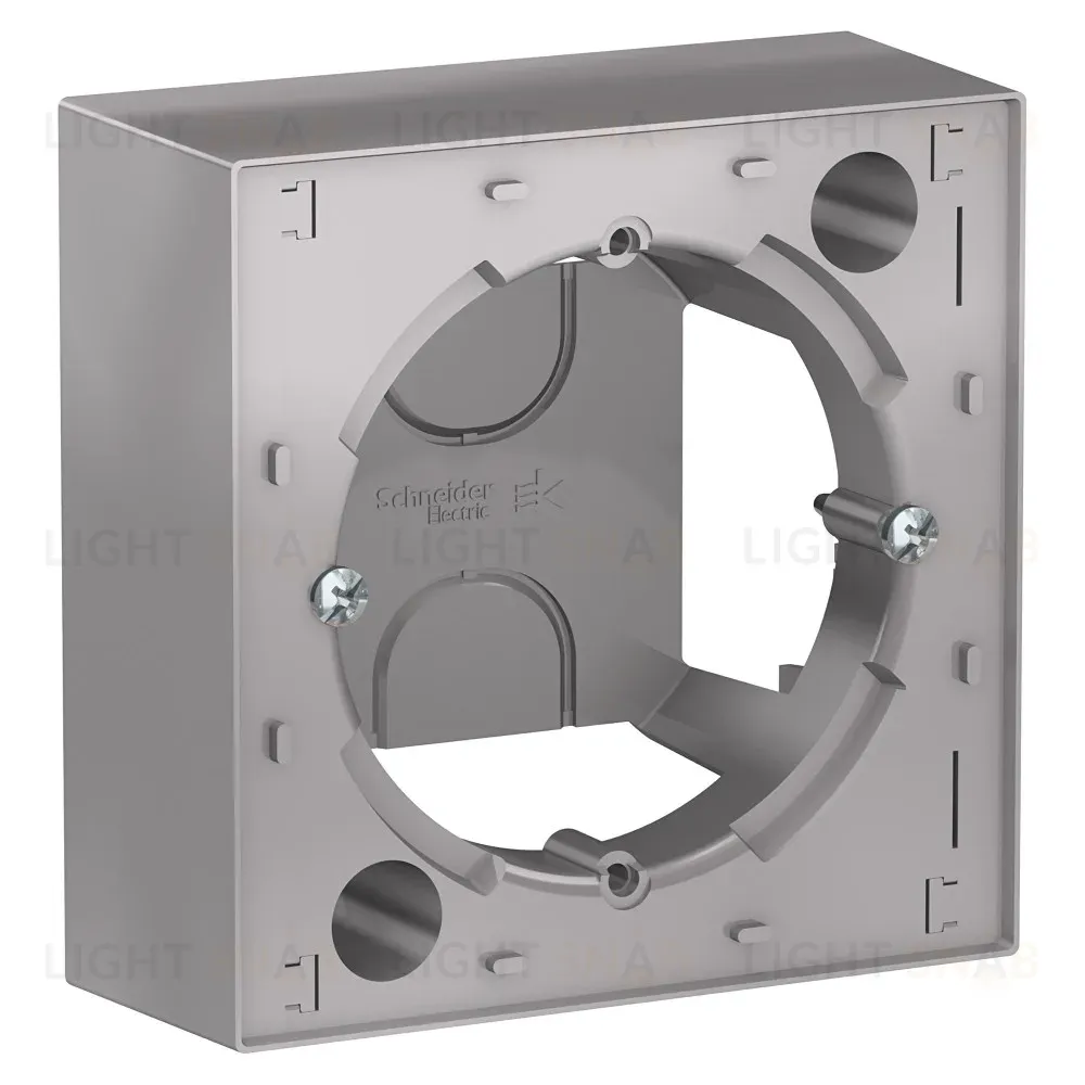 Коробка для наружного монтажа Systeme Electric AtlasDesign Алюминий ATN000300 ATN000300