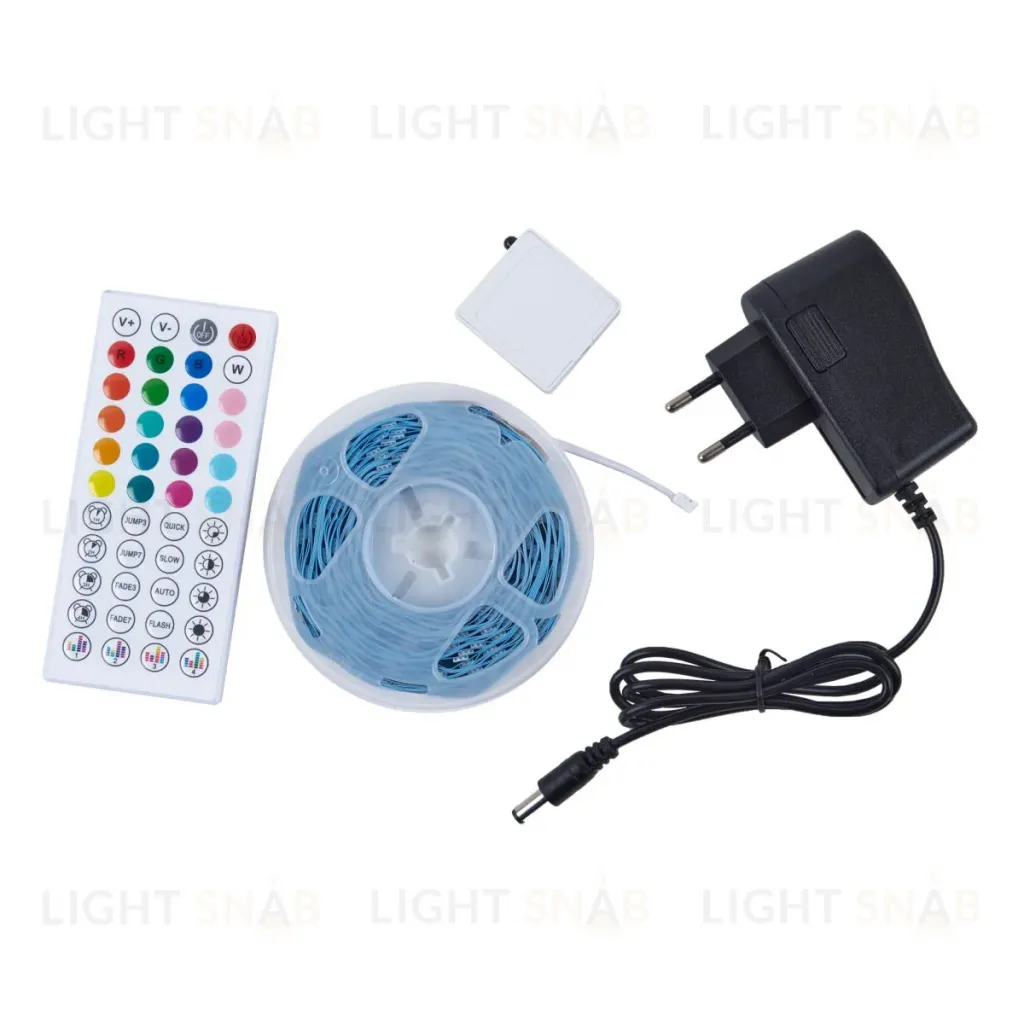 Светодиодная лента (комплект) Uniel ULS-A01 10M/RGB/BT RRP24C01 UL-00012815 ULS-A01 10M/RGB/BT RRP24C01