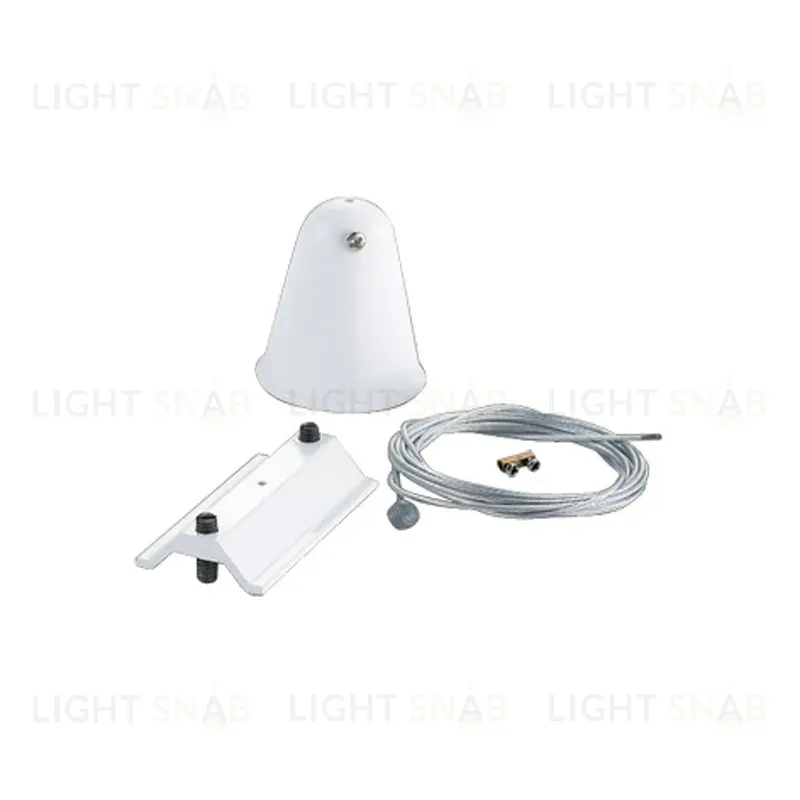 Набор для подвесного монтажа шинопроводов Volpe UFB-Q121 H21 WHITE 1 POLYBAG Набор для подвесного монтажа UFB-Q121 H21 WHITE 1 POLYBAG