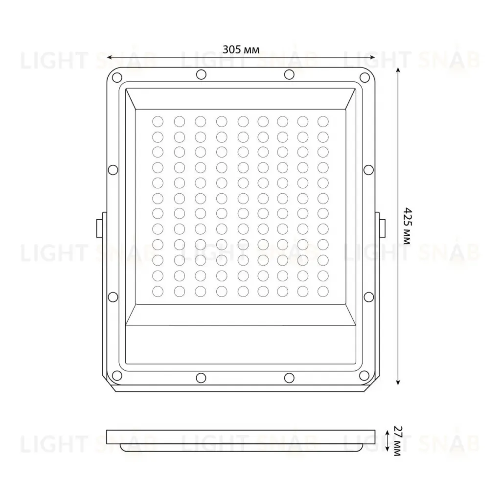Прожектор Uniel ULF-F51D-200W/6500K IP65 200-240V GREY UL-00012761 ULF-F51D-200W/6500K IP65 200-240V GREY