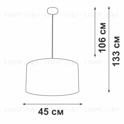 Подвесная люстра Vitaluce V2550-9/1S V2550-9/1S