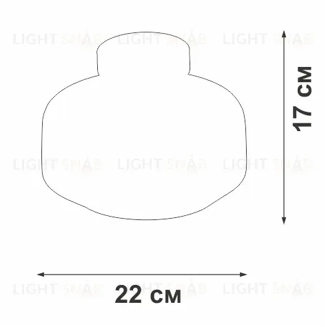Потолочный светильник Vitaluce V2559-1/1PL V2559-1/1PL