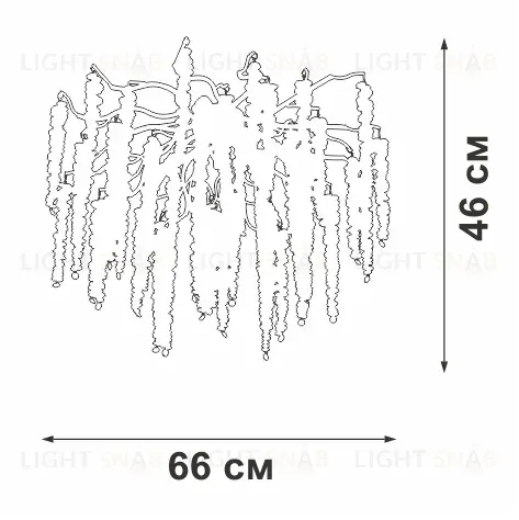 Потолочная люстра Vitaluce V28551-9/7PL V28551-9/7PL