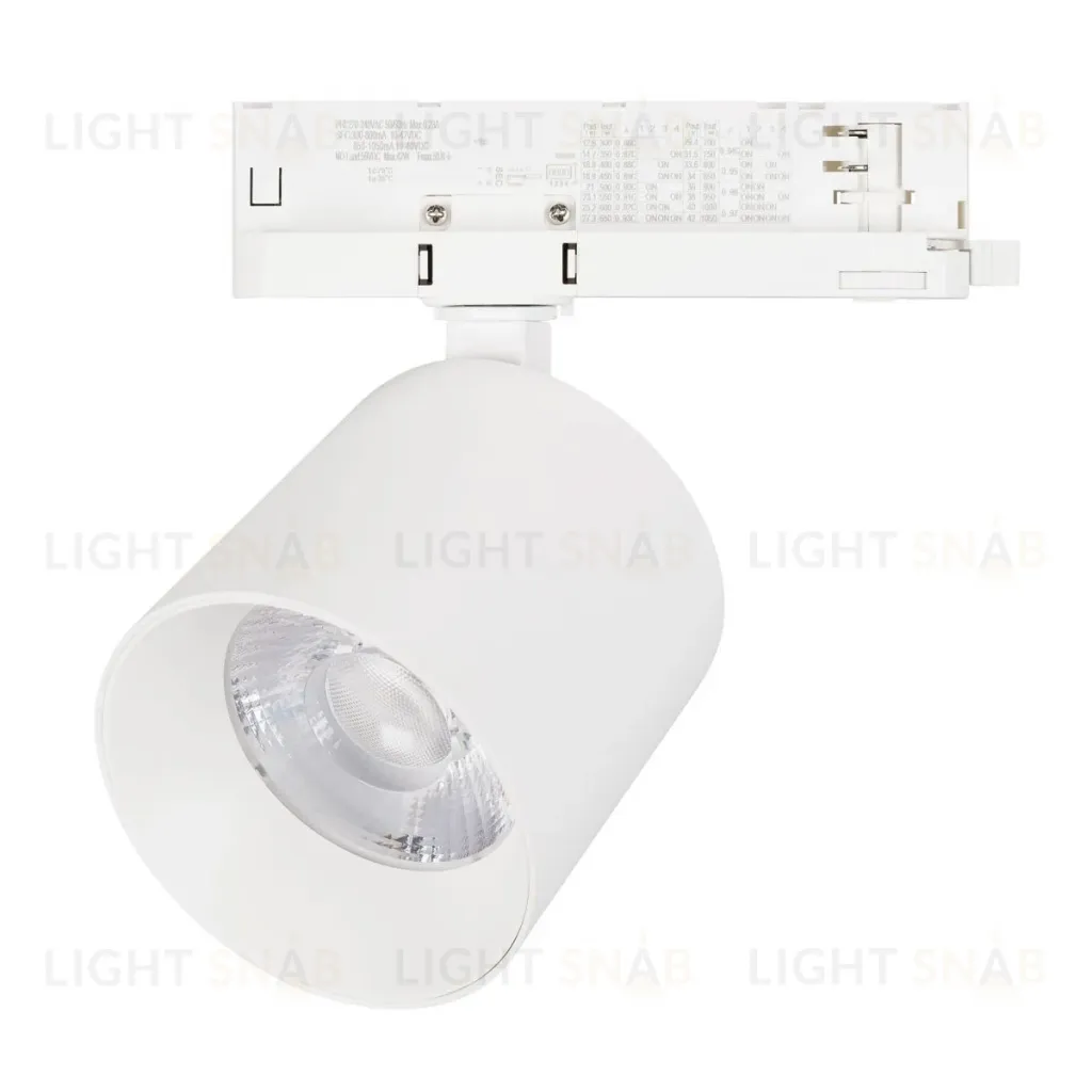 Трековый трехфазный светильник Arlight LGD-DYKE-4TR-R100-36W Day4000 (WH, 50 deg, 230V) 052291 052291