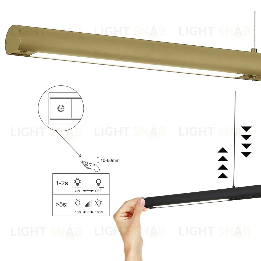 Линейный подвесной светильник Mantra Lineal 9034 9034