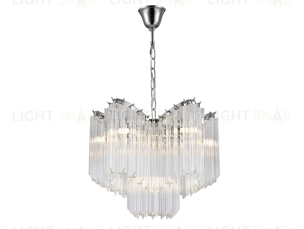 Подвесная люстра Newport Amanda 8906/C nickel М0070328 8906/C nickel