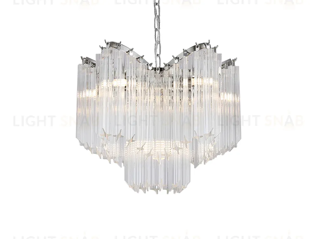 Подвесная люстра Newport Amanda 8906/C nickel М0070328 8906/C nickel