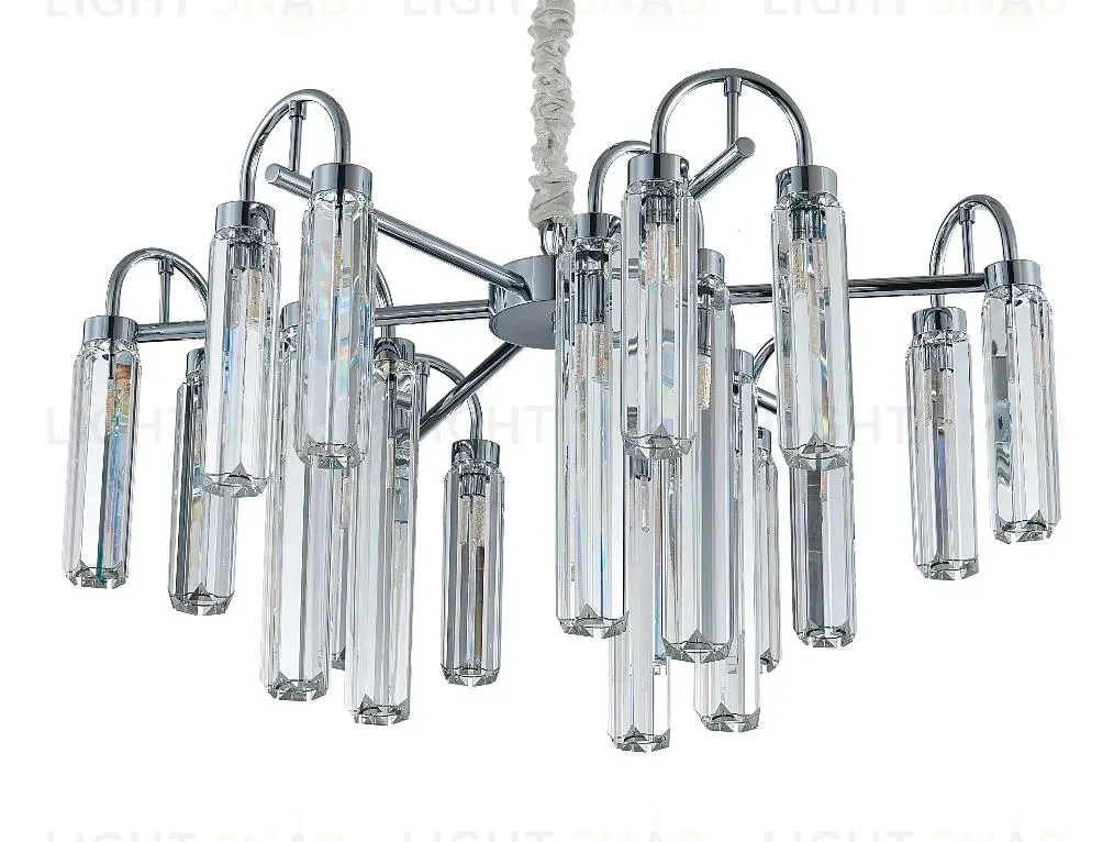 Подвесная люстра Newport Diva 4526+3/C chrome new М0070423 4526+3/C chrome new