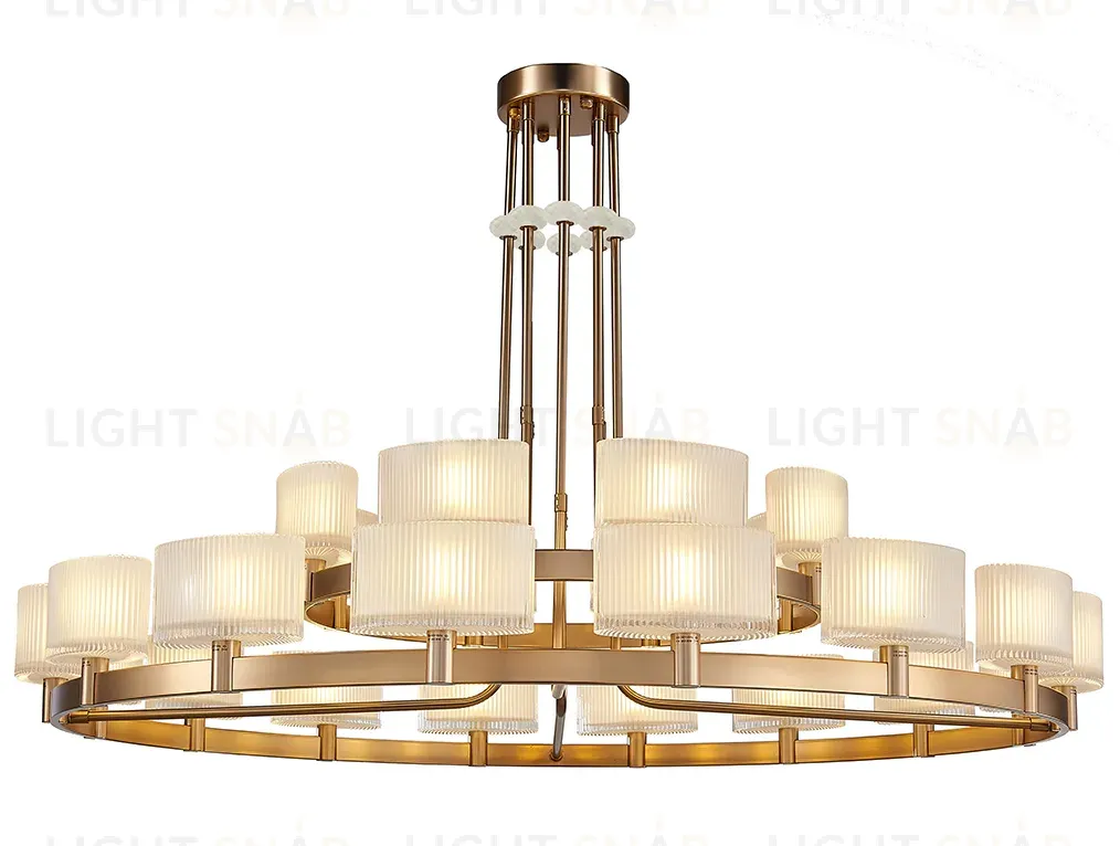 Потолочная люстра Newport Jessica 4338+16/C new gold М0070341 4338+16/C new gold