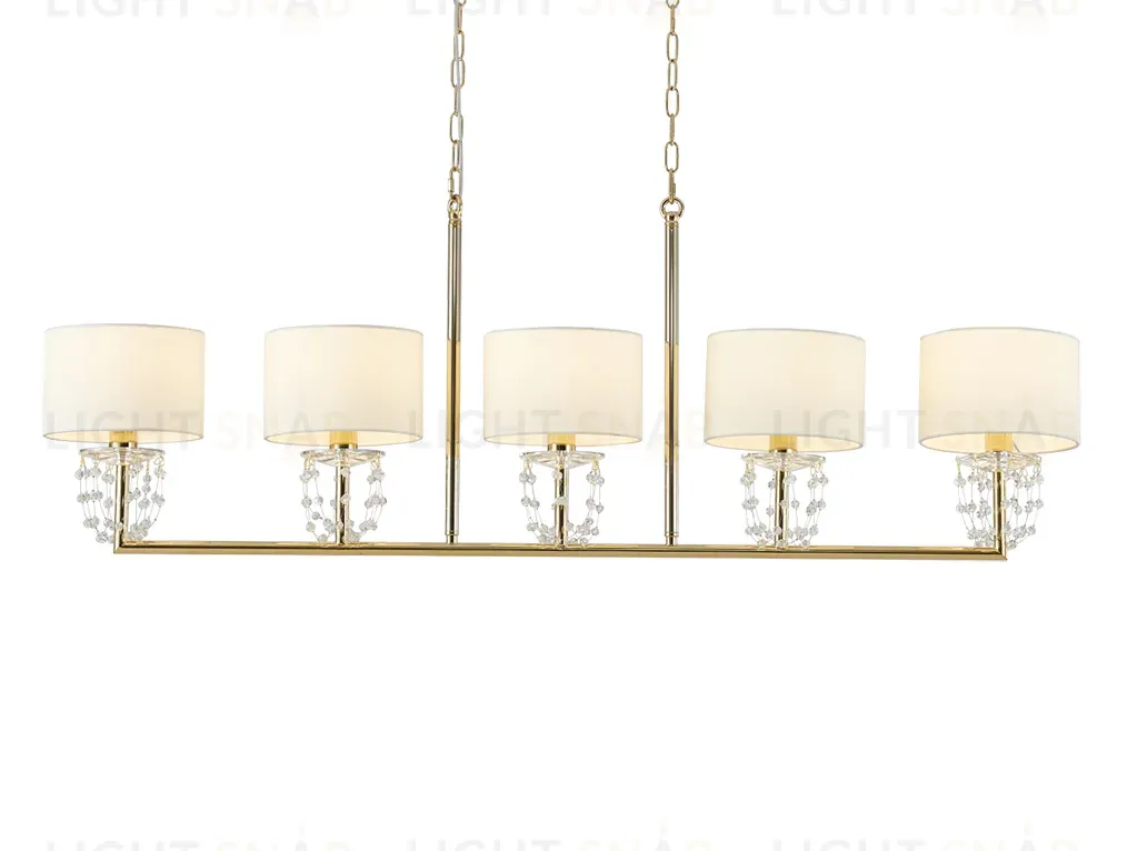Подвесная люстра Newport Olivia 4365/S new gold М0070358 4365/S new gold