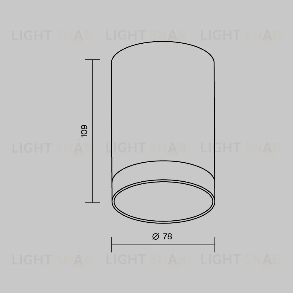 Уличный потолочный светильник Maytoni Luxe O500CL-L10W3K O500CL-L10W3K