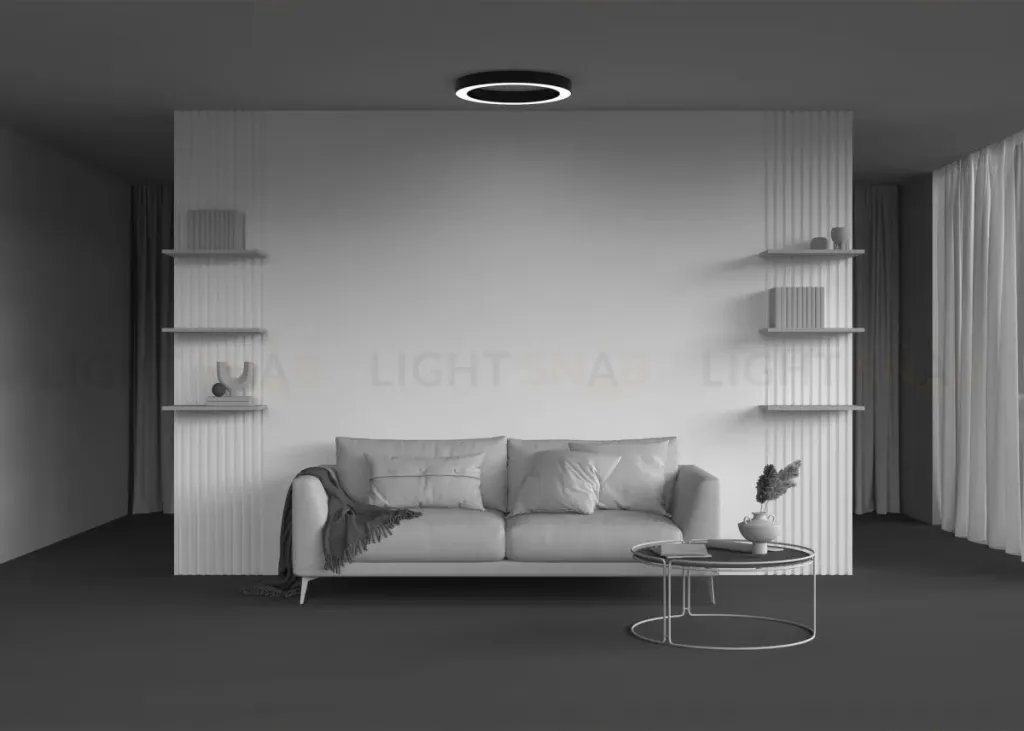 Потолочный светильник Maytoni Lua C093CL-45W4K-B C093CL-45W4K-B