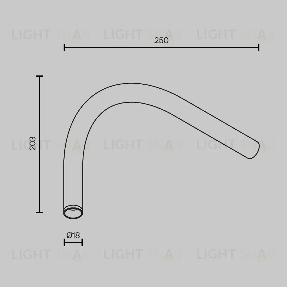 Трековый светильник Maytoni Eye C104WL-3W3-6K-B C104WL-3W3-6K-B