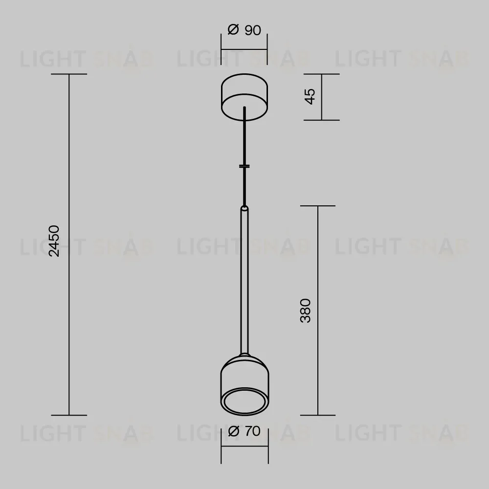 Уличный подвесной светильник Maytoni Apex O491PL-L8W3K O491PL-L8W3K