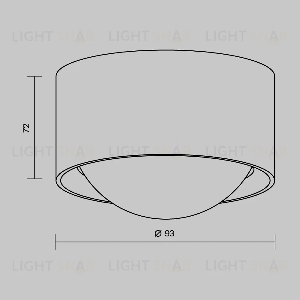 Уличный потолочный светильник Maytoni Lumina O498CL-L15B3K O498CL-L15B3K