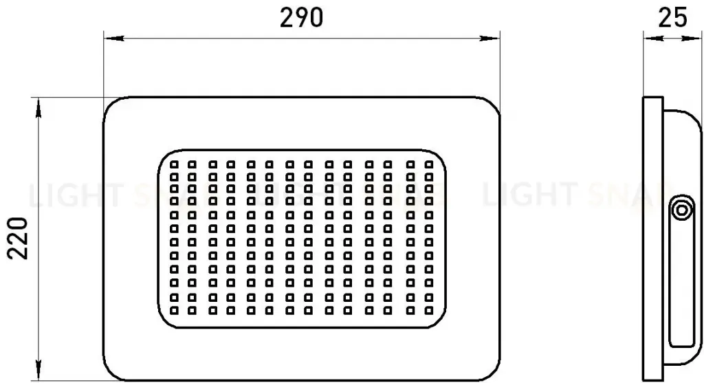 Прожектор Эра LPR-023-0-40K-150 Б0067708 Б0067708
