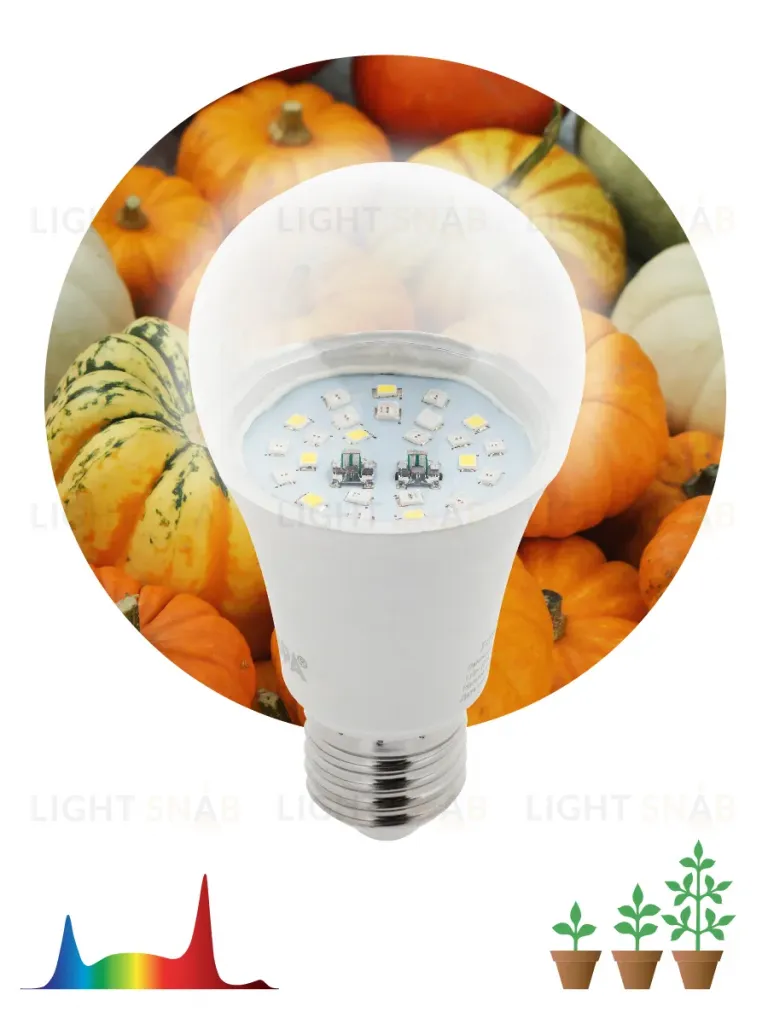 Фитолампа для растений Эра FITO-11W-Ra90-E27 Б0050603 Б0050603