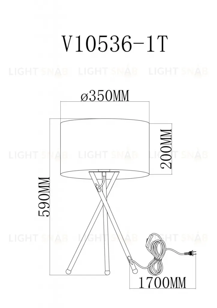 Настольная лампа Moderli Palma V11598-1T V11598-1T